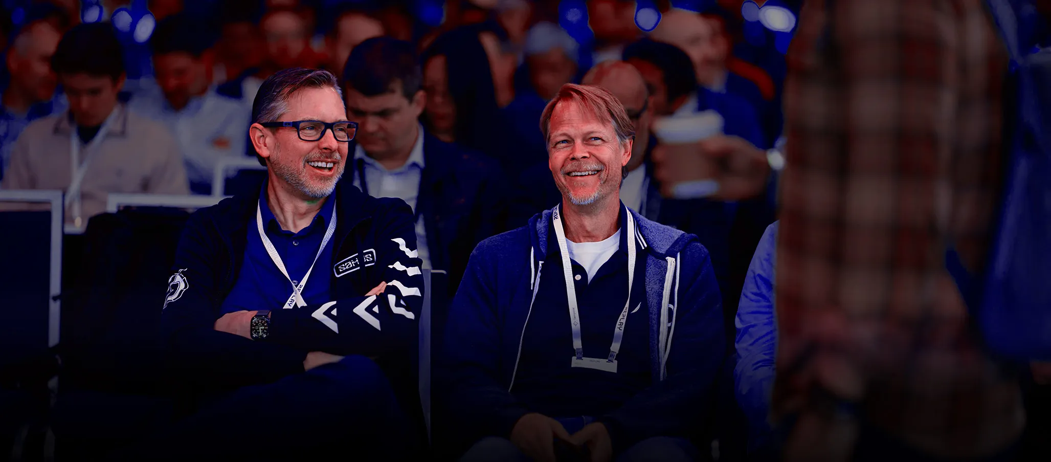 ITA Group corporate event audience watching keynote speaker